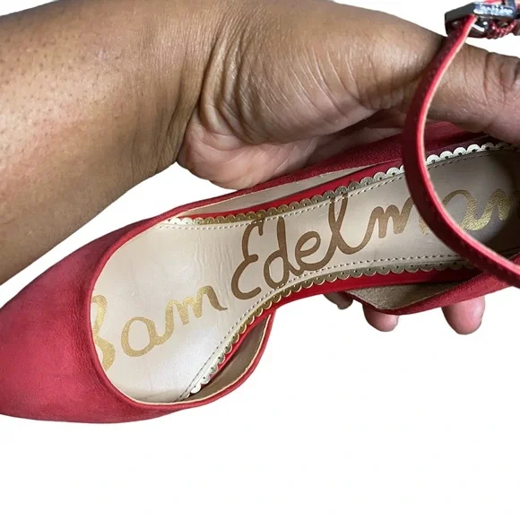 Sam Edelman Red Heels - Picture 5 of 8